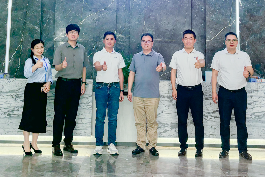 东方雨虹采购团队到访恒和永盛集团,董事长刘展威率队
