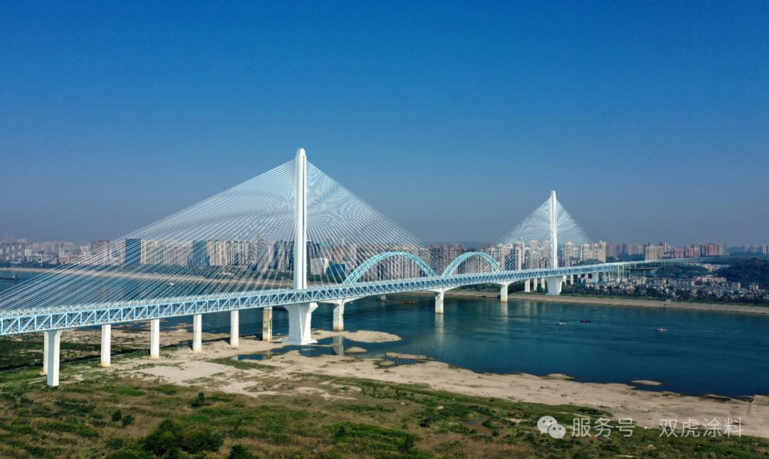 武汉双虎涂料中标宜昌东艳路大桥1852万项目
