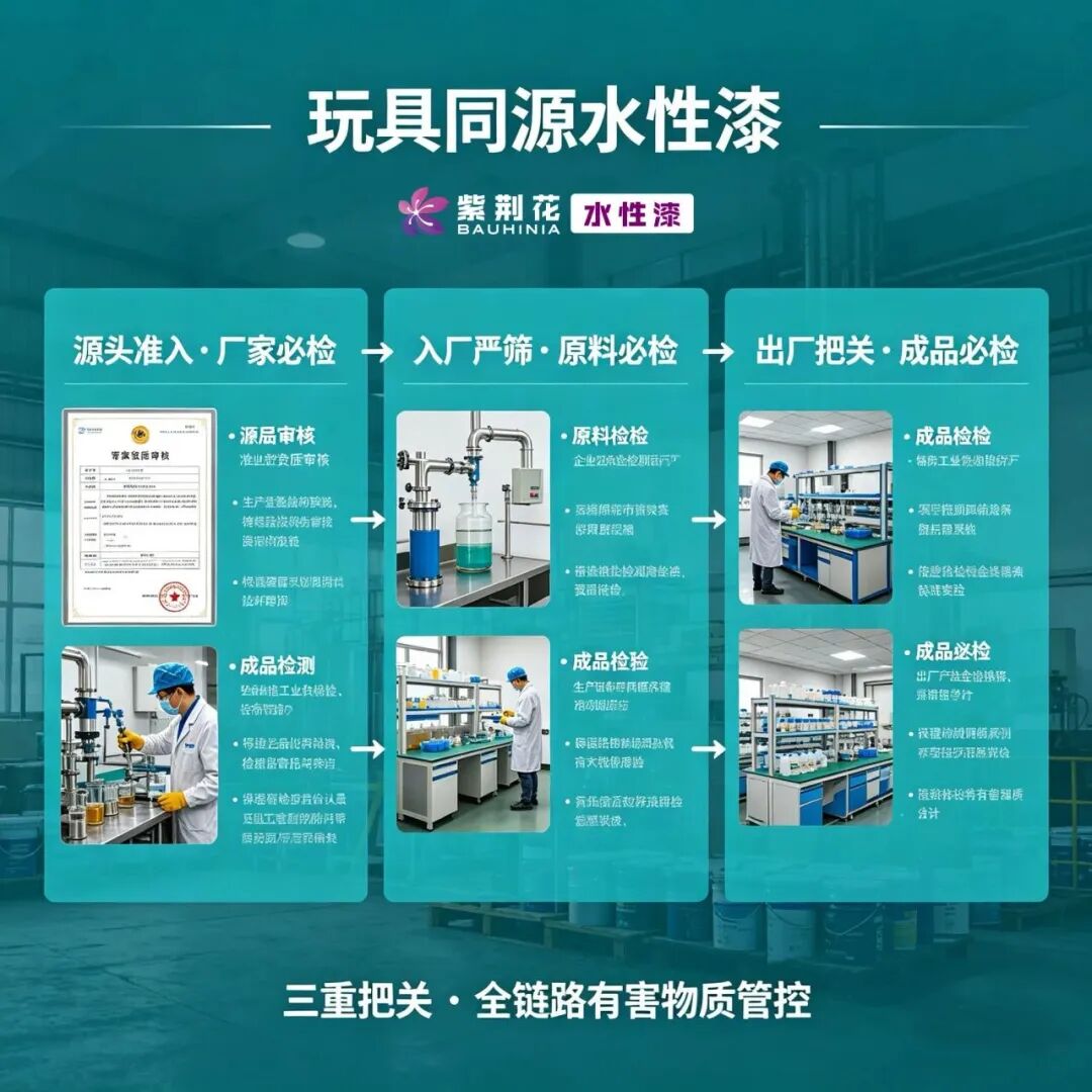 紫荆花玩具级漆标准,破解儿童家居同质化困局