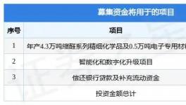 募资超12亿！化工“小巨人”冲刺IPO！