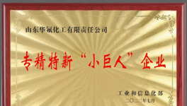 打破行业壁垒！华氟化工受工信部钦点！