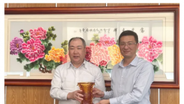 永记造漆总经理郭旭昌一行与淀川盛馀（合肥）深化交流！